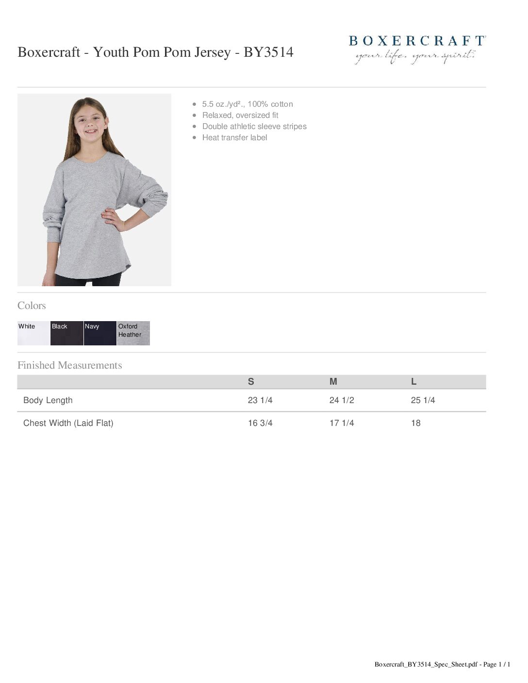 Cary Trojan Poms - Navy Spirit Jersey - Image 4